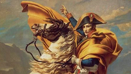 Napoleon Crossing the Alps – Jacques-Louis David