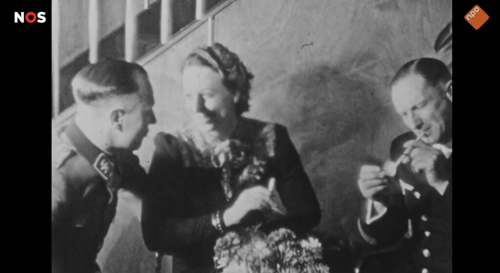 Bijzondere WO II-beelden: nazis vieren feest met hotelpersoneel in Alkmaar - NOS Journaal