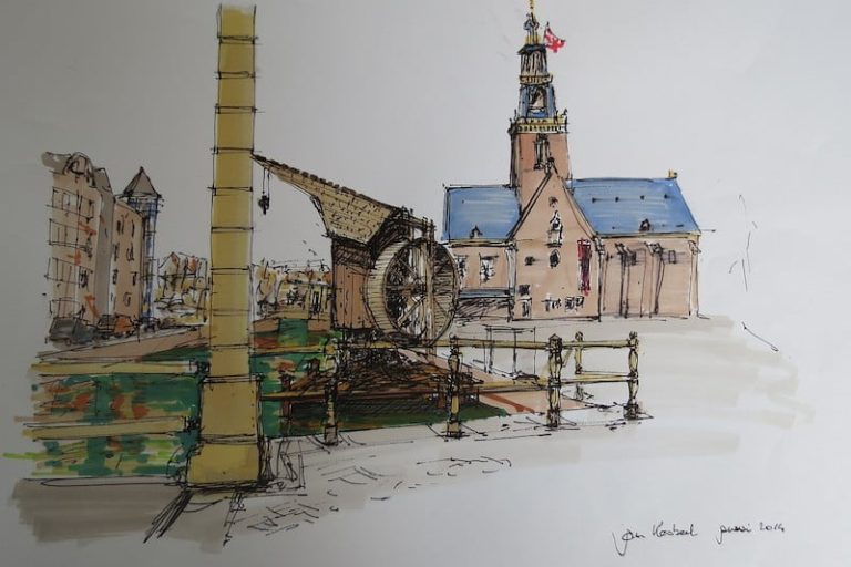 2014-02-19-Heija-hijsen-maar-op-het-Waagplein