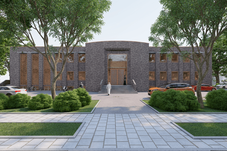 Foto van de Bilal moskee in Alkmaar, 2025.