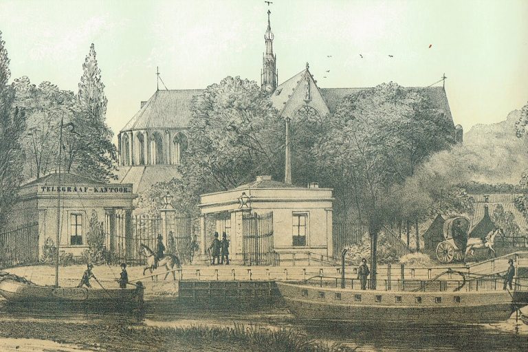 De-Texelse-barriere-en-Grote-Kerk