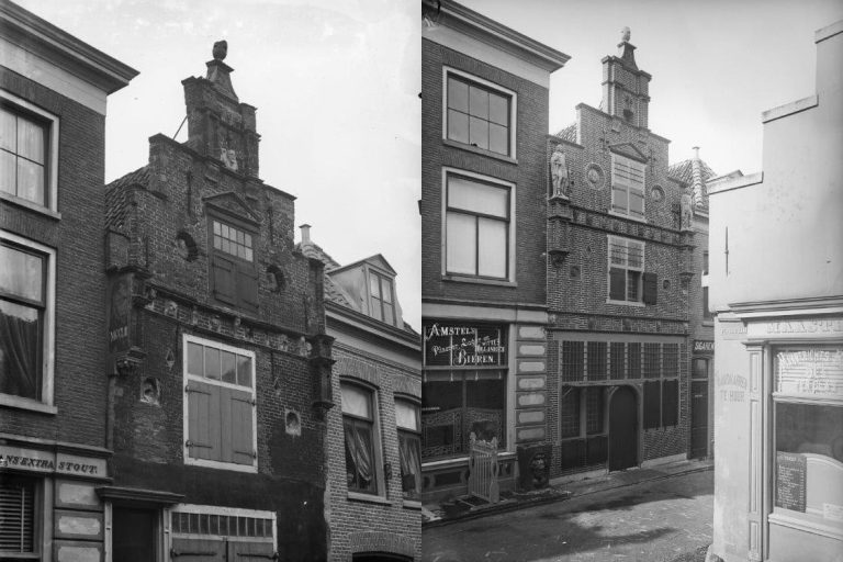 Koning-Willemshuis-rond-1900-voor-en-na-de-restauratie