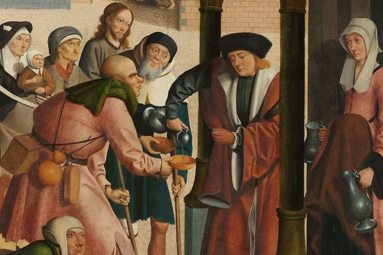 Laaf-de-dorstigen.-Meester-van-Alkmaar.-uit-De-Zeven-Werken-van-Barmhartigheid.-1504.-Rijksmuseum